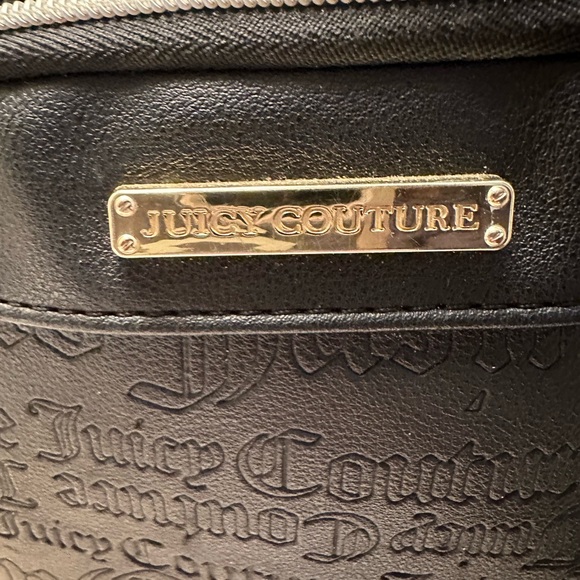 Juicy Couture Embossed Black Backpack - Picture 9 of 10